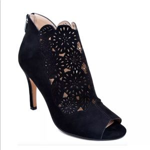 64% off Adrienne Vittadini Shoes - Adrienne Vittadini Heeled Boots ... New Adrienne Vittadini Suede Laser-Cut Bootie Open
